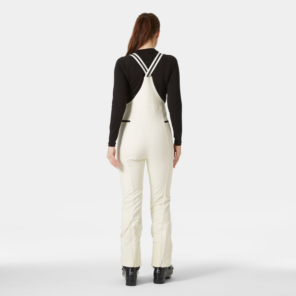 W AVANTI SOFTSHELL BIB PANT, SNOW, L
