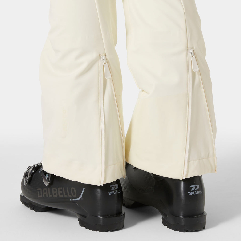 W AVANTI SOFTSHELL BIB PANT, SNOW, L
