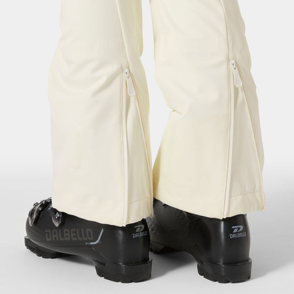 W AVANTI SOFTSHELL BIB PANT, SNOW, L