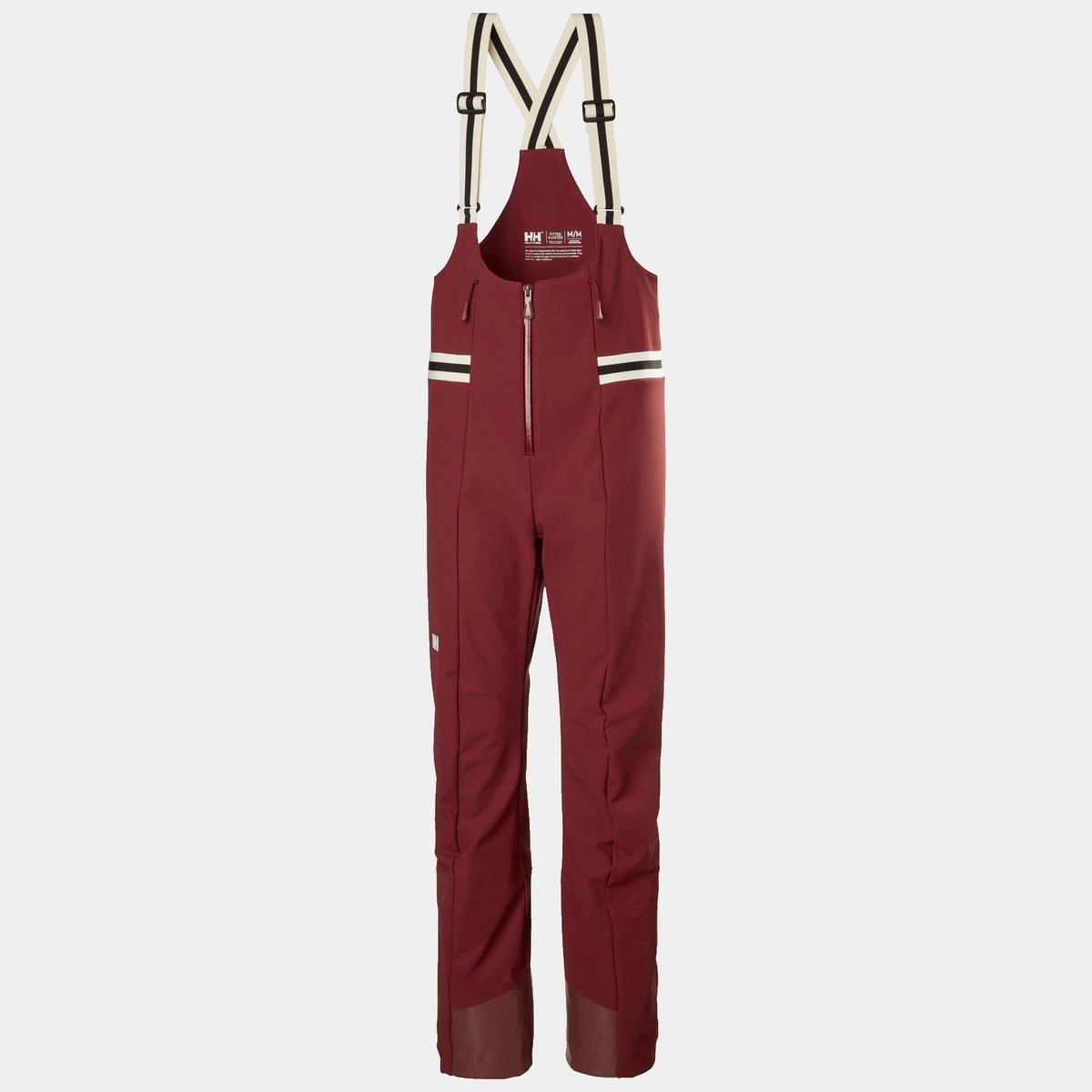 W AVANTI SOFTSHELL BIB PANT, MARS RED, L