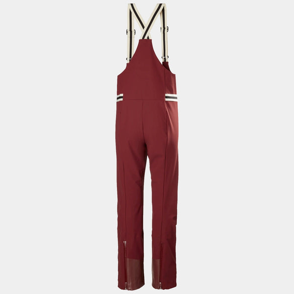 W AVANTI SOFTSHELL BIB PANT, MARS RED, L