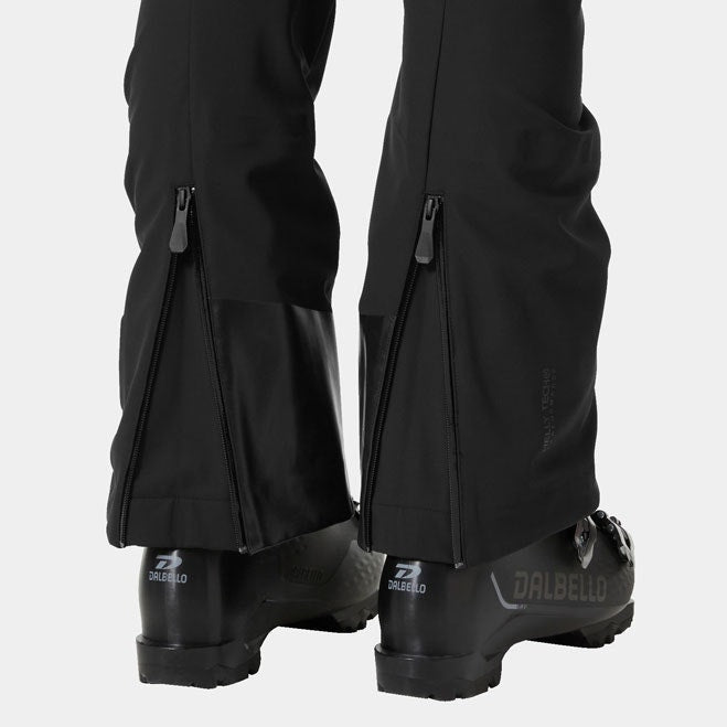 W AVANTI SOFTSHELL BIB PANT, BLACK, L