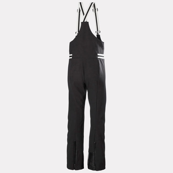 W AVANTI SOFTSHELL BIB PANT, BLACK, L