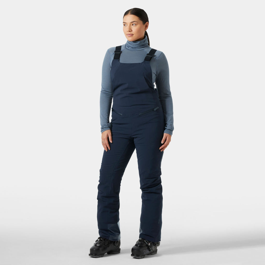 W ALPHELIA BIB PANT, NAVY, L
