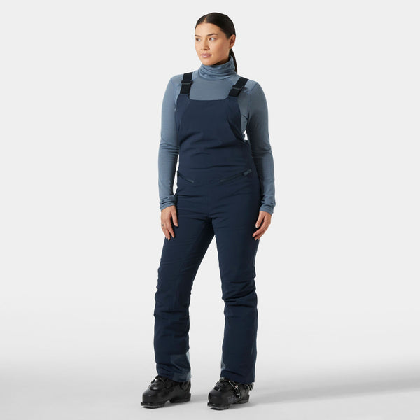 W ALPHELIA BIB PANT, NAVY, L