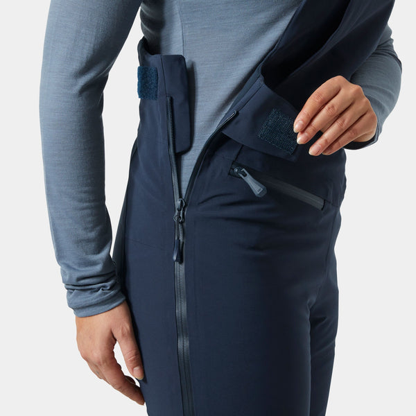 W ALPHELIA BIB PANT, NAVY, L