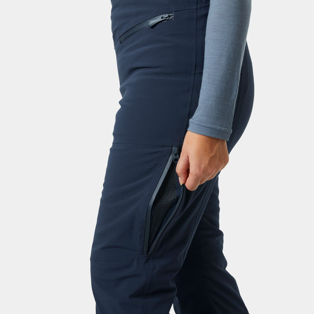 W ALPHELIA BIB PANT, NAVY, L