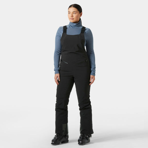 W ALPHELIA BIB PANT, BLACK, L