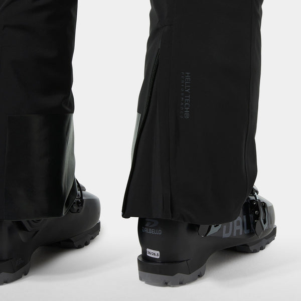 W ALPHELIA BIB PANT, BLACK, L