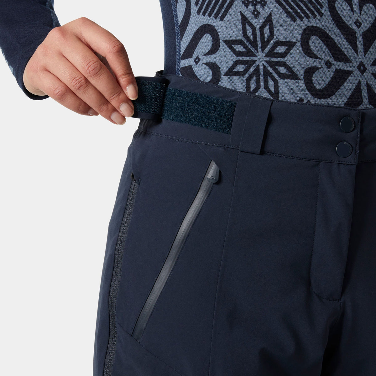 W KVITFJELL RACE ZIP OFF PANT, NAVY WASHED, XL