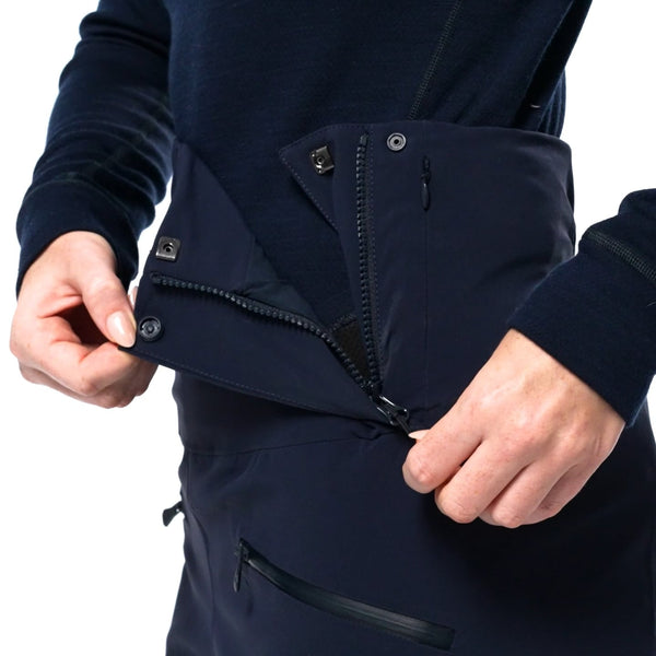 W ALPHELIA HI WAIST INS PANT, NAVY, S
