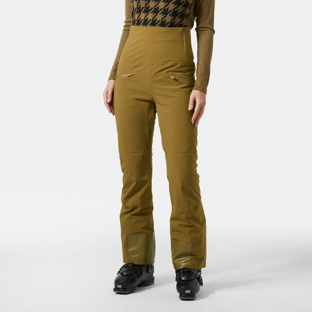 W ALPHELIA HI WAIST INS PANT, SEPIA, L