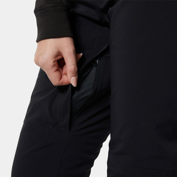 W ALPHELIA HI WAIST INS PANT, BLACK, L