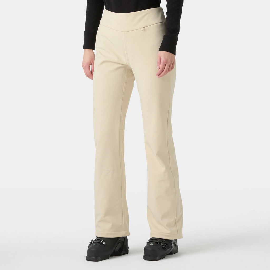 W NORA SOFTSHELL PANT, CREAM, L