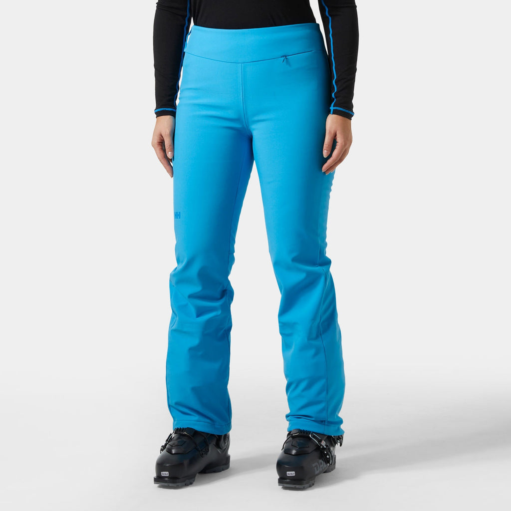 W NORA SOFTSHELL PANT, CYAN, L