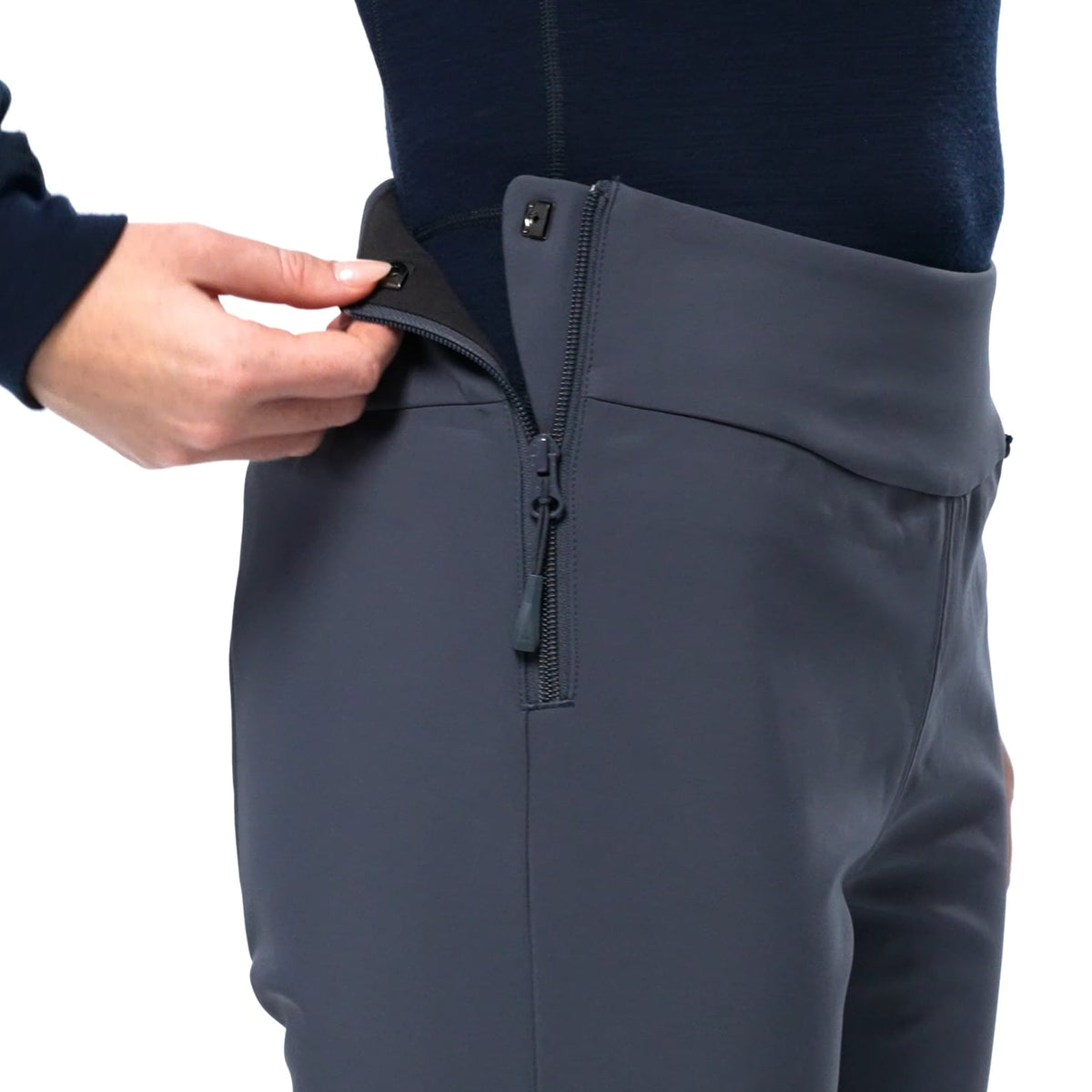 W NORA SOFTSHELL PANT, ALPINE FROS, M