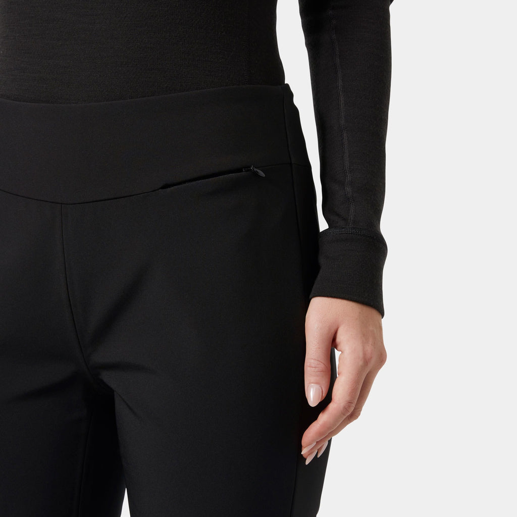 W NORA SOFTSHELL PANT, BLACK, L