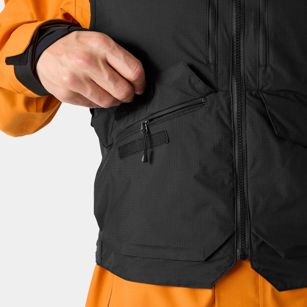 U PATROL HYBRID VESTPACK 7L, BLACK, M/L