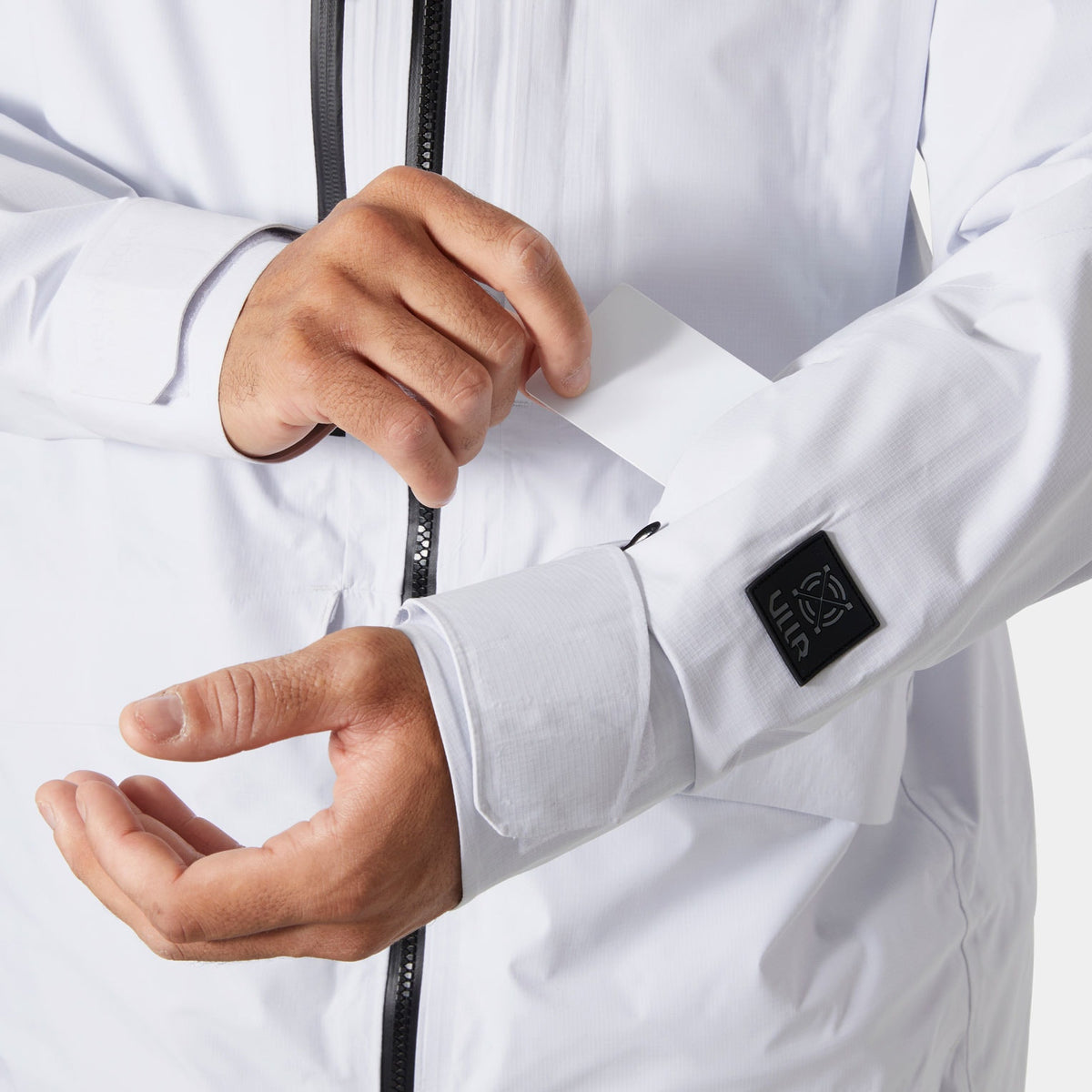 RIDGE INFINITY SHELL JACKET, WHITE, XXL