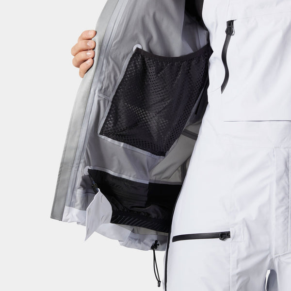 RIDGE INFINITY SHELL JACKET, WHITE, XXL