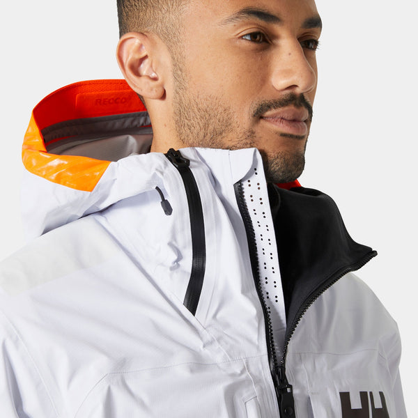 RIDGE INFINITY SHELL JACKET, WHITE, XXL