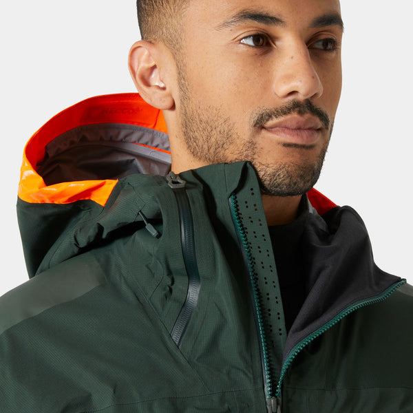 RIDGE INFINITY SHELL JACKET, DARK JUNGLE, XXL