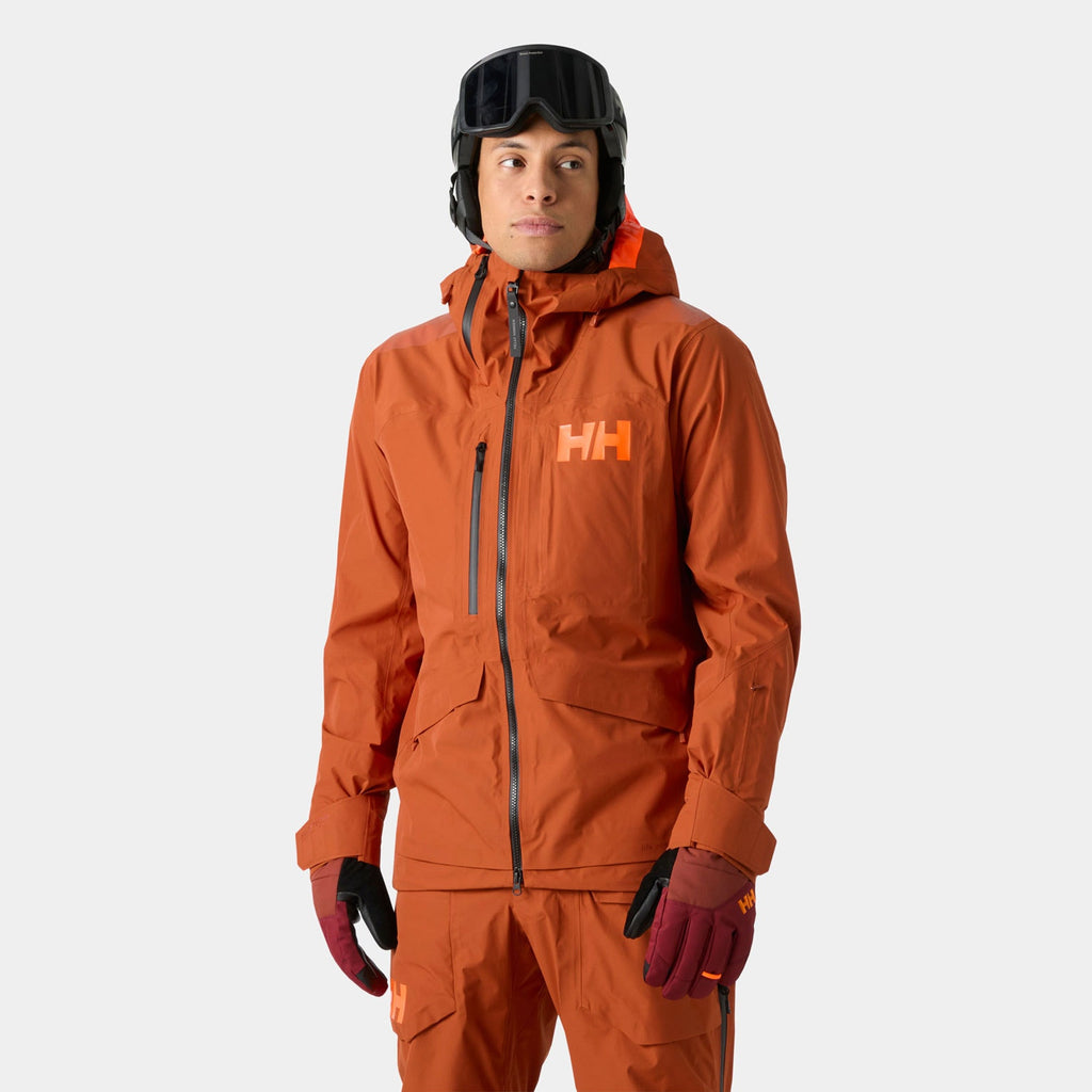 RIDGE INFINITY SHELL JACKET, GINGER BISC, XXL