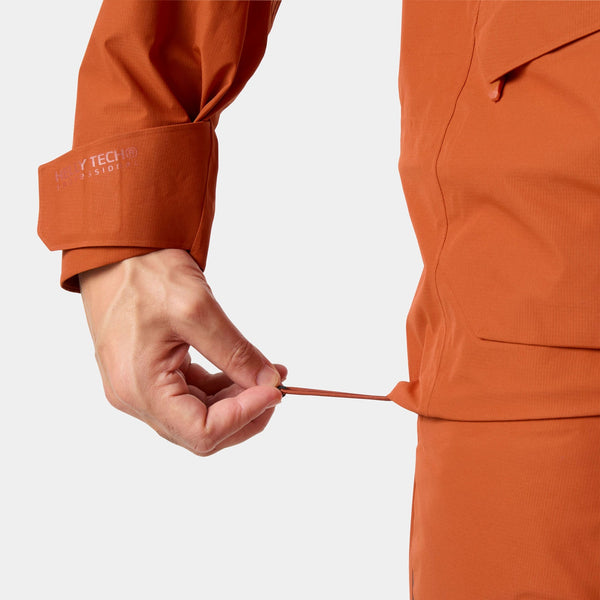 RIDGE INFINITY SHELL JACKET, GINGER BISC, XXL