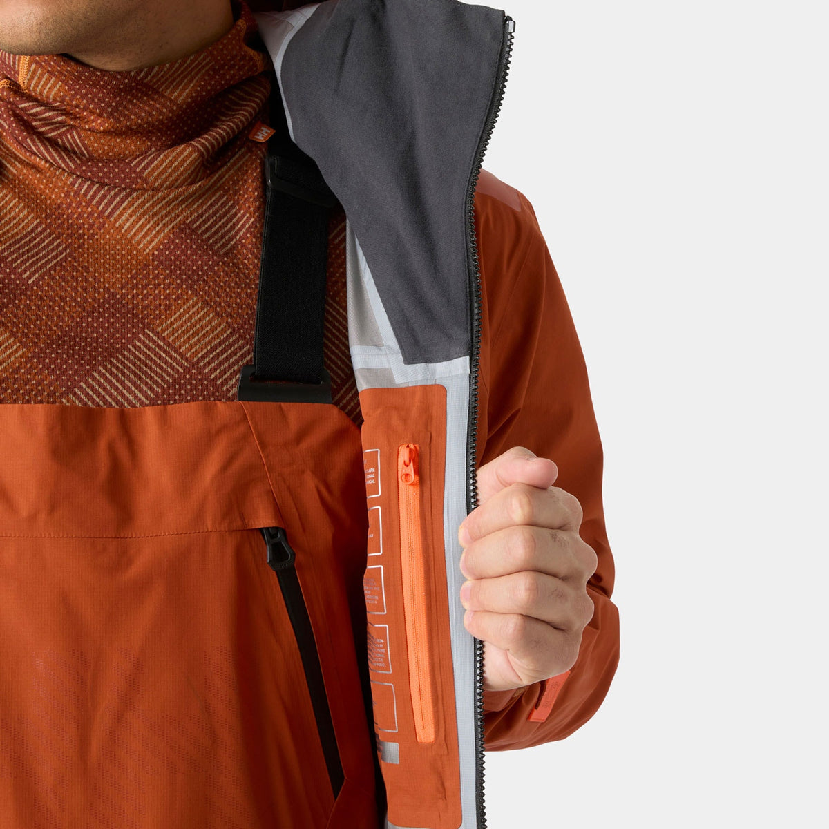 RIDGE INFINITY SHELL JACKET, GINGER BISC, XXL