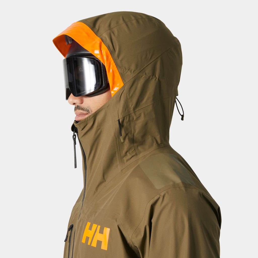 RIDGE INFINITY SHELL JACKET, SEPIA, XXL