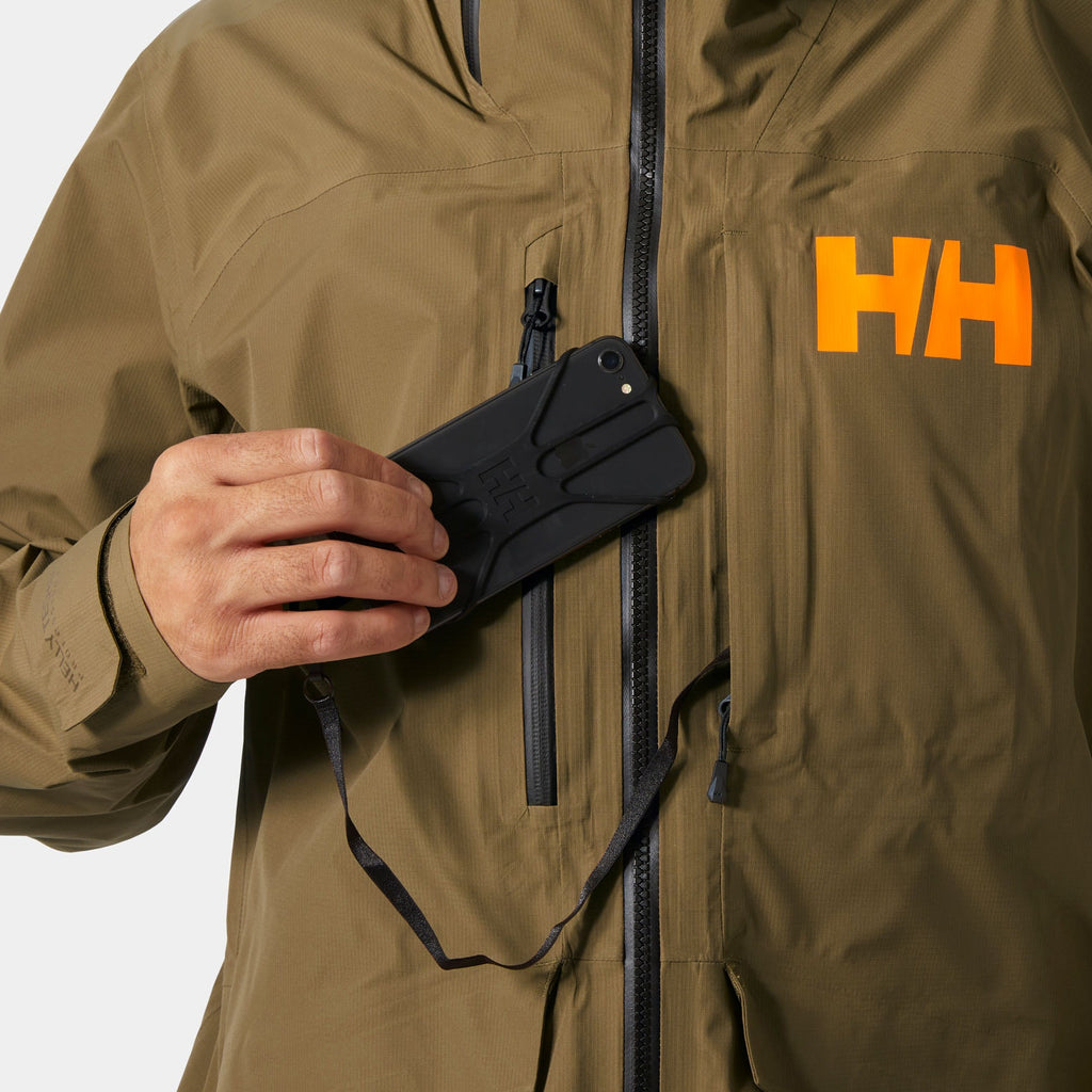 RIDGE INFINITY SHELL JACKET, SEPIA, XXL