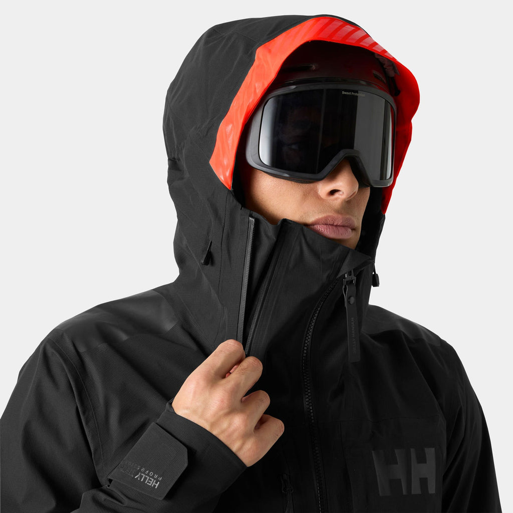 RIDGE INFINITY SHELL JACKET, BLACK, XXL