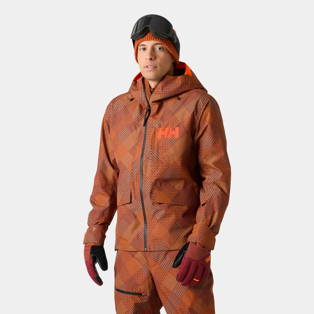 EMIKO SHELL JACKET, IRON OXIDE, XXL