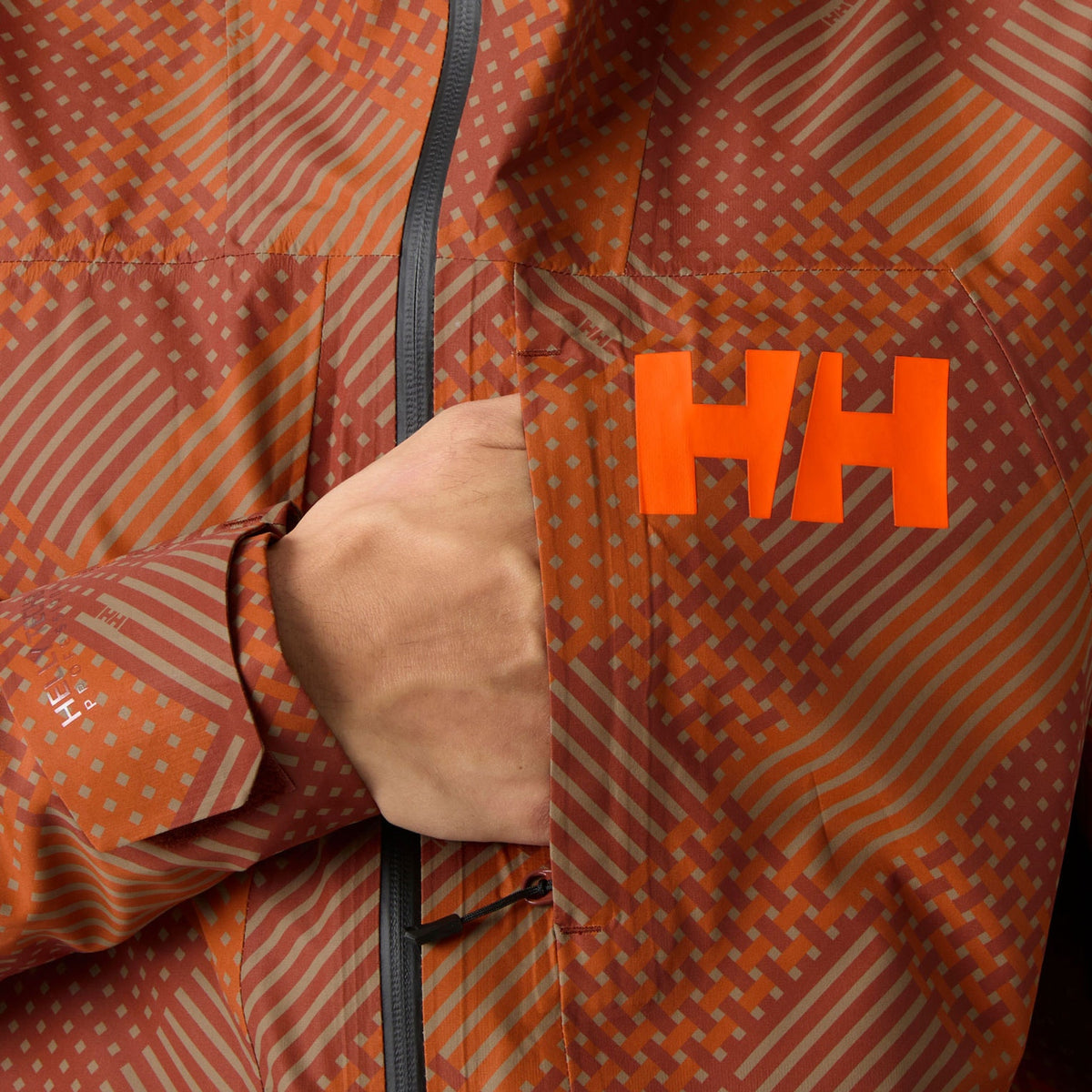 EMIKO SHELL JACKET, IRON OXIDE, XXL