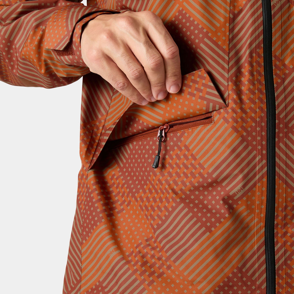 EMIKO SHELL JACKET, IRON OXIDE, XXL