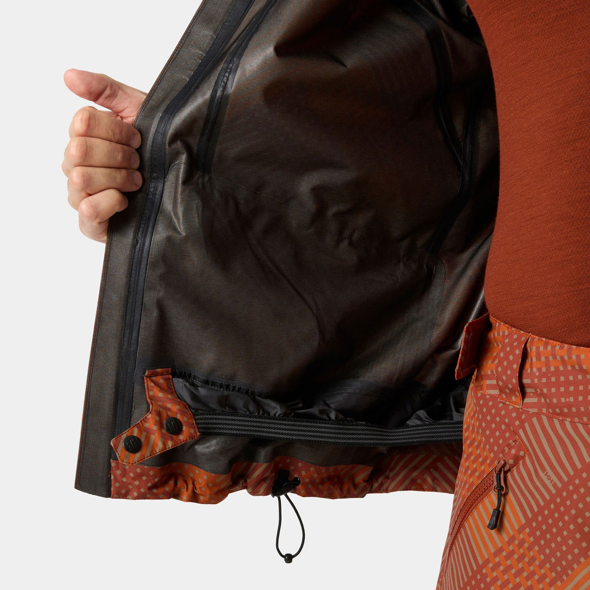 EMIKO SHELL JACKET, IRON OXIDE, XXL