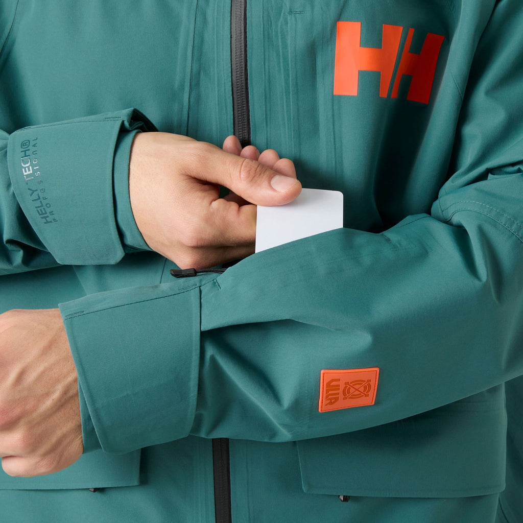 EMIKO SHELL JACKET, OPAL GREEN, XXL