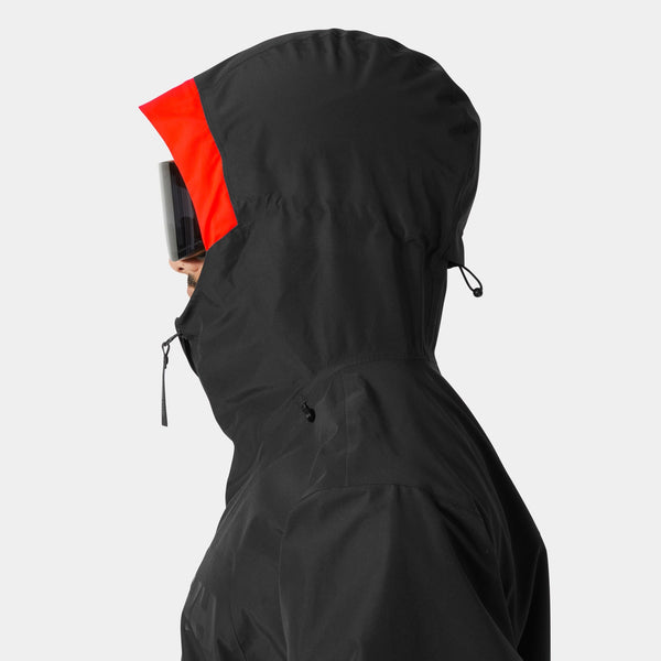 EMIKO SHELL JACKET, BLACK, XXL
