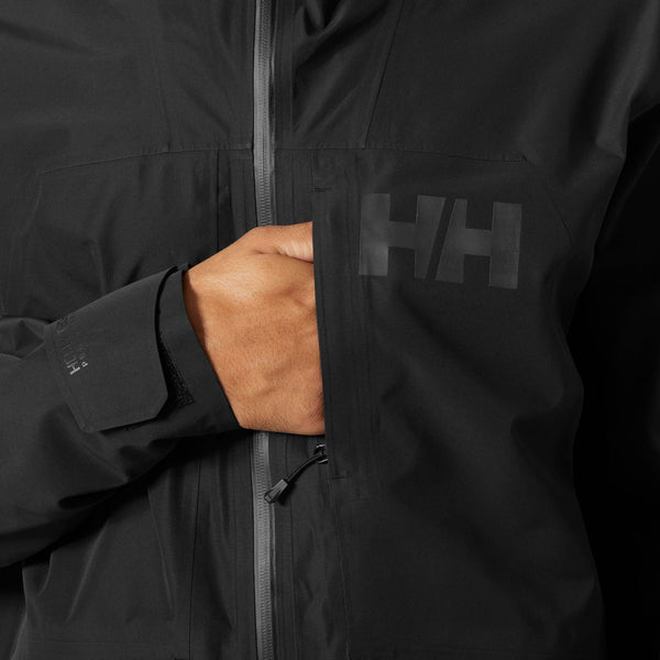 EMIKO SHELL JACKET, BLACK, XXL