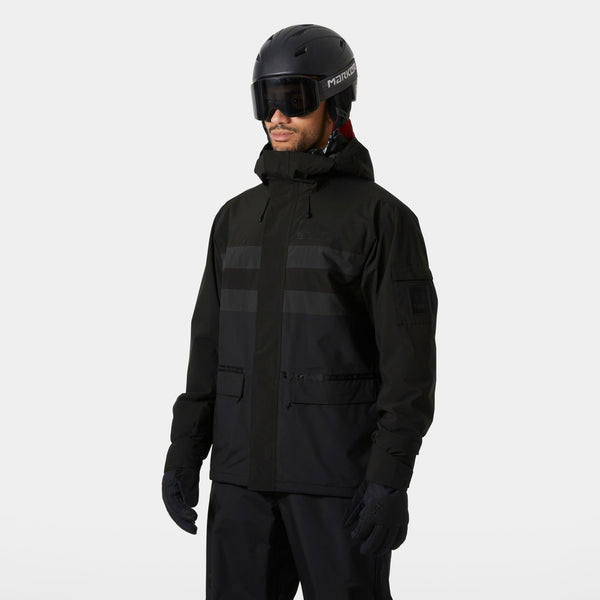ULLR D FRAM JACKET, BLACK, S