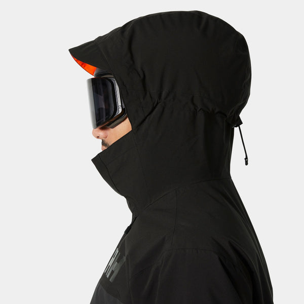 ULLR D FRAM JACKET, BLACK, S