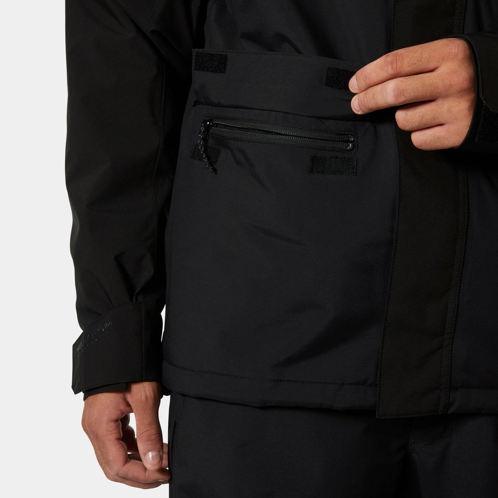 ULLR D FRAM JACKET, BLACK, S