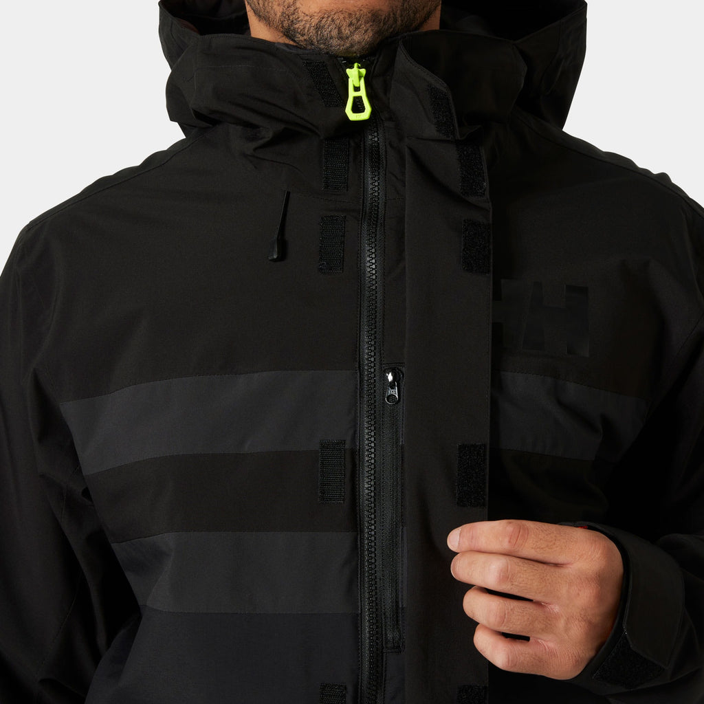 ULLR D FRAM JACKET, BLACK, S