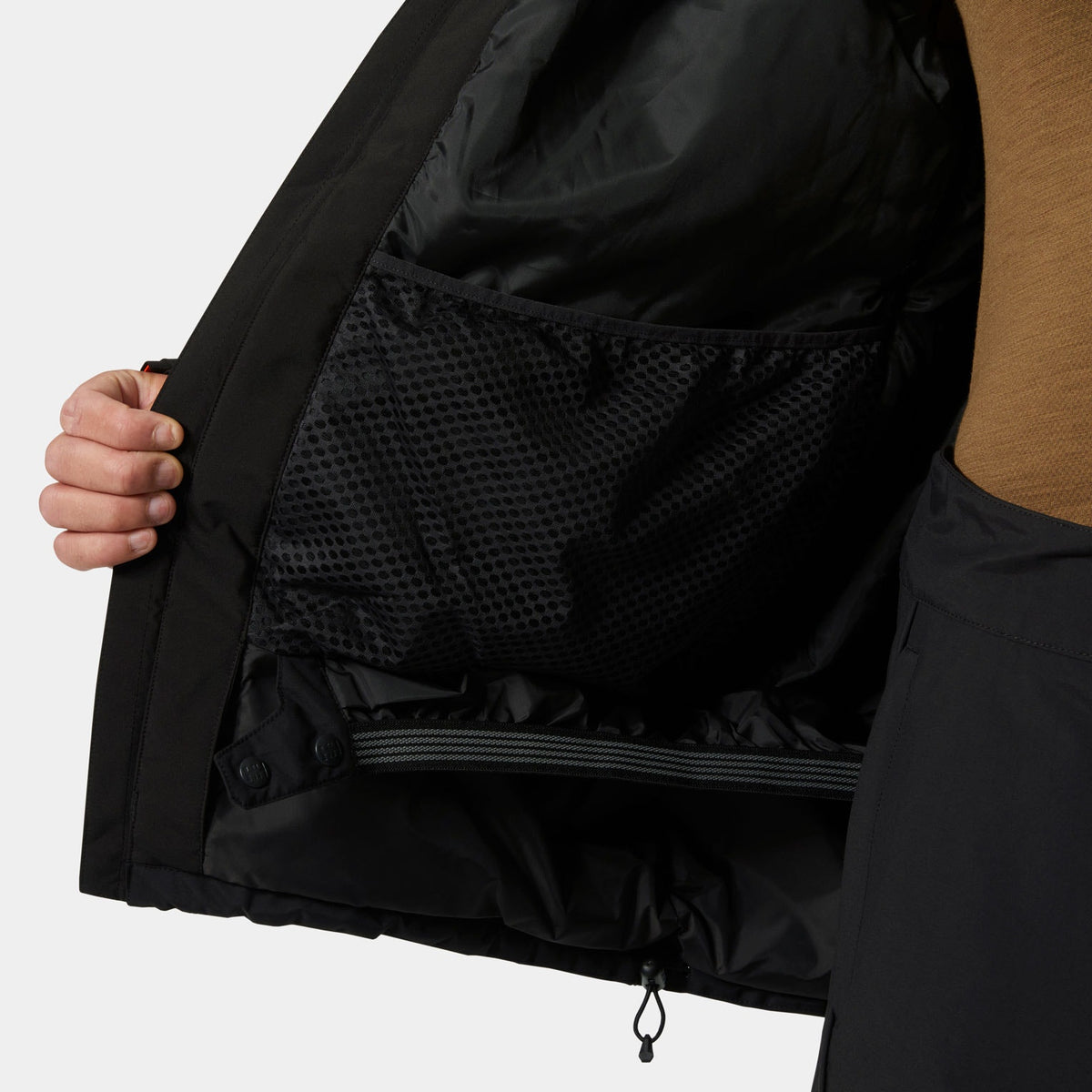 ULLR D FRAM JACKET, BLACK, S