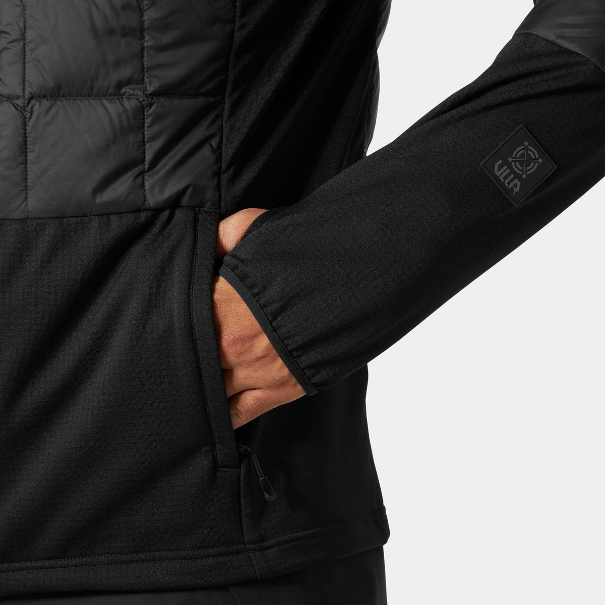 RIDGE HYBRID INSULATOR, BLACK, XXL