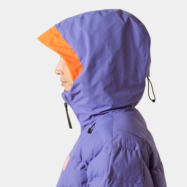 W EMIKO RIDABLE PUFFY JACKET, ULTRA VIOLE, L