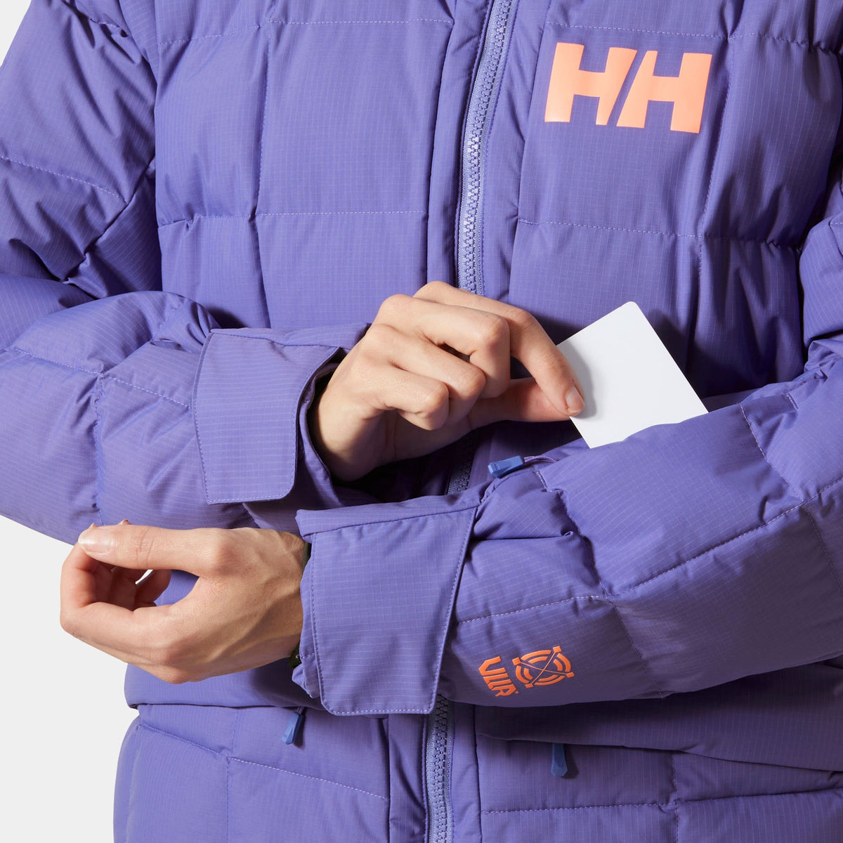 W EMIKO RIDABLE PUFFY JACKET, ULTRA VIOLE, L