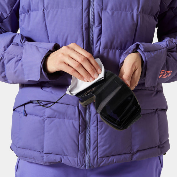 W EMIKO RIDABLE PUFFY JACKET, ULTRA VIOLE, L