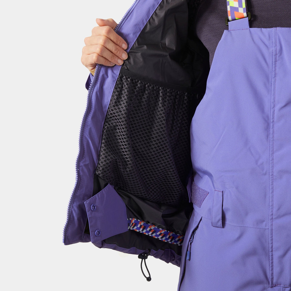 W EMIKO RIDABLE PUFFY JACKET, ULTRA VIOLE, L