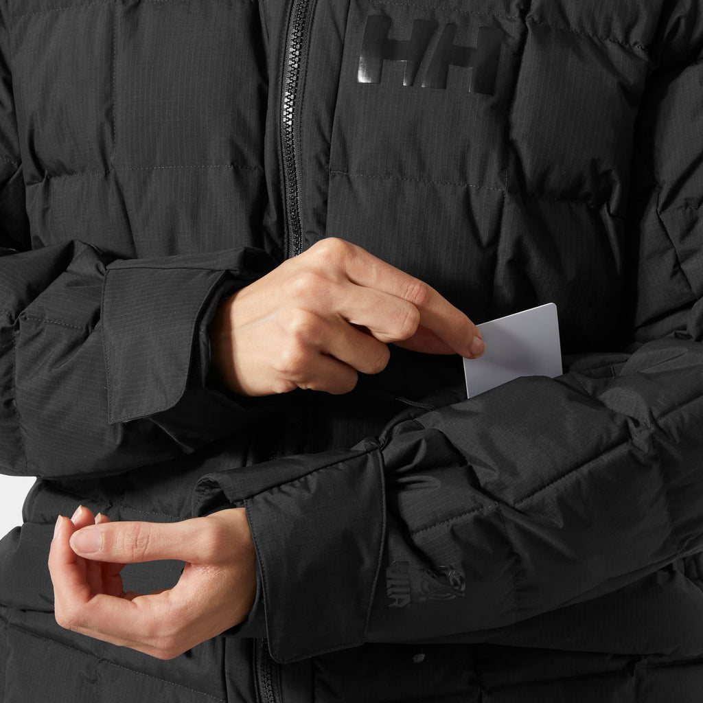 W EMIKO RIDABLE PUFFY JACKET, BLACK, L